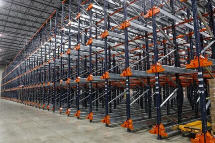 Automated Storage Flexible Heavy Duty Radio 2D Pallet Shuttle Racking System - S